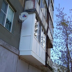 Тёплое остекление балкона от пола до потолка