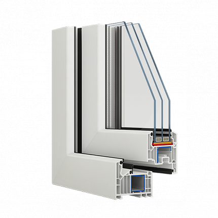 ПВХ профиль Века Softline 82